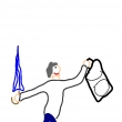 Hopl�ta s de�tn�kem - smrtonosn� jednotka, kter� se nechytla - vytla�ena pozd�j��mi Guardi�ry (ilustrace k historii)